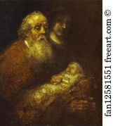  Art Print - Simeon With The Christ Child In The Temple