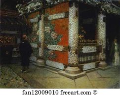 Nikko Art Print - Sinto Temple In Nikko