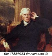 1810 Art Print - Sir Francis Baring, 1st. Bart. (1740-1810), John Baring (1730-1816) And Charles Wall. Detail