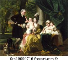 Nc Art Print - Sir William Pepperrell And His Family