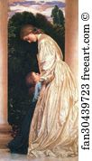 Frederick Leighton Art Print - Sisters