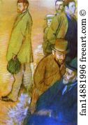 School Art Print - Six Friends Of The Artists