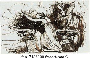 Calf Art Print - Sketchbook Of September 1783