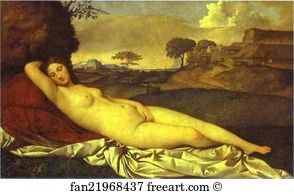 Sleeping Venus Art Print - Sleeping Venus