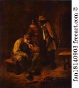 The Smoker Art Print - Smoker