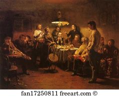 1875 Art Print - Soiree