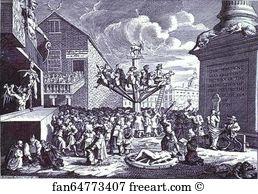1721 Art Print - South Sea Scheme