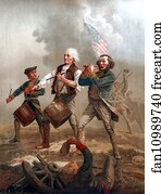 Person Art Print - Spirit Of '76