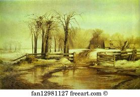 Art And Architecture Museum Art Print - Spring Day