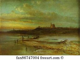 Yaroslavl Art Print - Spring Thaw. Yaroslavl