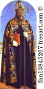 Techniques Art Print - St. Augustine
