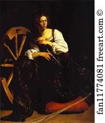 St Catherine Of Alexandria Art Print - St. Catherine Of Alexandria