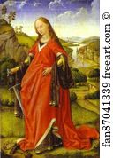 St Catherine Of Alexandria Art Print - St. Catherine Of Alexandria