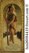 Christopher Art Print - St. Christopher (Panel Of St. Vincent Ferrar Polyptych)