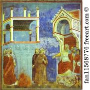 Upper Church Art Print - St. Francis Before Sultan