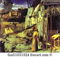 Wilderness Art Print - St. Francis In The Wilderness