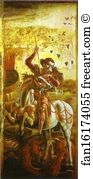 Cosme Tura Aka Cosimo Tura Art Print - St. George And The Dragon