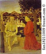 1440 1450 Art Print - St. Jerome And A Donor