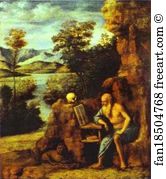 St Jerome In The Desert Art Print - St. Jerome In The Desert