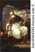 Giver Art Print - St. John The Alms-Giver