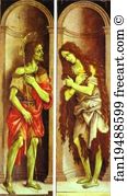 Dell Art Print - St. John The Baptist. Mary Magdalene
