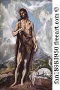 Francisco Art Print - St. John The Baptist