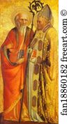 1423 Art Print - St. John The Evangelist And St. Martin Of Tours