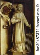 Musées Art Print - St. Lawrence, The Reverse Side Of The Portrait Of Laurent Froimont