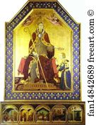 St Louis Of Toulouse Art Print - St. Louis Of Toulouse Crowning Robert Of Anjou