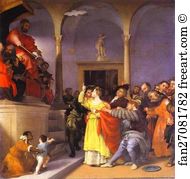 Judge Art Print - St. Lucia Before The Judge