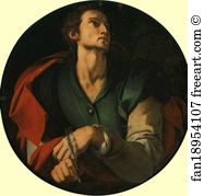 Cappella Capponi Art Print - St. Luke The Evangelist