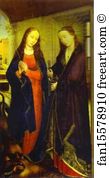 St Margaret Art Print - St. Margaret And St. Apollonia
