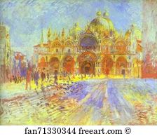 St Art Print - St. Mark's Square, Venice