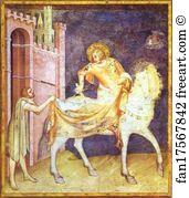 Lower Church Art Print - St. Martin And The Beggar