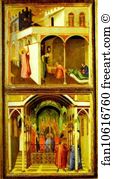 Dowry Art Print - St. Nicholas Offers Three Girls Their Dowry And St. Nicholas Is Elected Bishop Of Mira