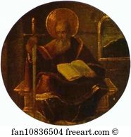 1636 Oil On Canvas The Hermitage Art Print - St. Paul. Detail From St. Lawrence