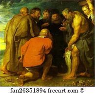 The Tribute Money Art Print - St. Peter Finding The Tribute Money