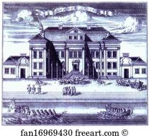 Chisel The Hermitage Art Print - St. Petersburg. View Of The Winter Palace Of Peter I