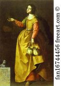 Rufina Art Print - St. Rufina