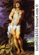 St Sebastian Art Print - St. Sebastian