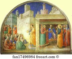 1449 Art Print - St. Stephen Preaching