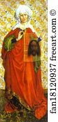 St Veronica Art Print - St. Veronica