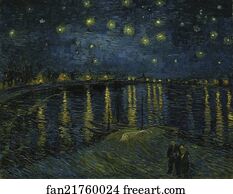 Nights Art Print - Starry Night
