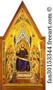 Stefaneschi Art Print - Stefaneschi Polyptych