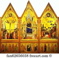 Stefaneschi Art Print - Stefaneschi Polyptych