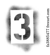 free art print of stencil letters in spray paint freeart fa3885363