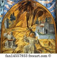 San Francesco Art Print - Stigmatization Of St. Francis