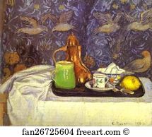 Nature Art Print - Still-Life With A Coffee Pot (Nature Morte, La Cafetière)