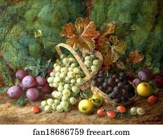 Art Print - Still Life With Fruit