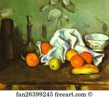 Oil Art Print - Still Life With Fruit